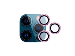 Protetor de Lente Trenzado Ouro Rosa para iPhone 12 Pro LA CASA DE LAS CARCASAS