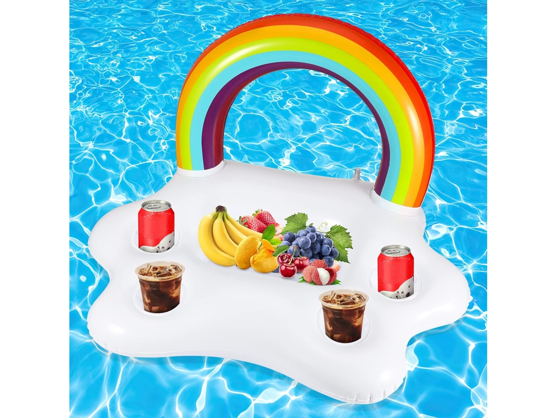 Bandeja Flutuante Para Piscina | Bandeja Flutuante Para Piscina | Porta-copos Inflável |