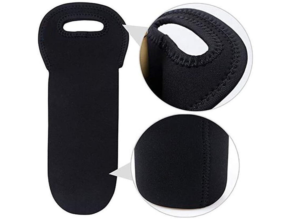Bolsa térmica de neoprene para garrafa de vinho (pacote com 3), suporte protetor para bebidas Slowmoose