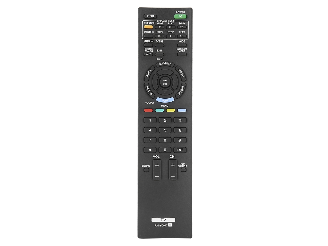 Aetheria controle Remoto para Tv Sony Lcd Led Hd Rm yd047 Substituto Novo