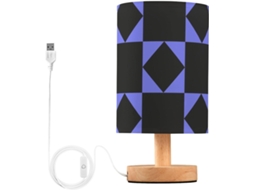 Luminária de mesa LED Kll com plugue dinâmico, protetor de cúpula para crianças, mesa de vidro