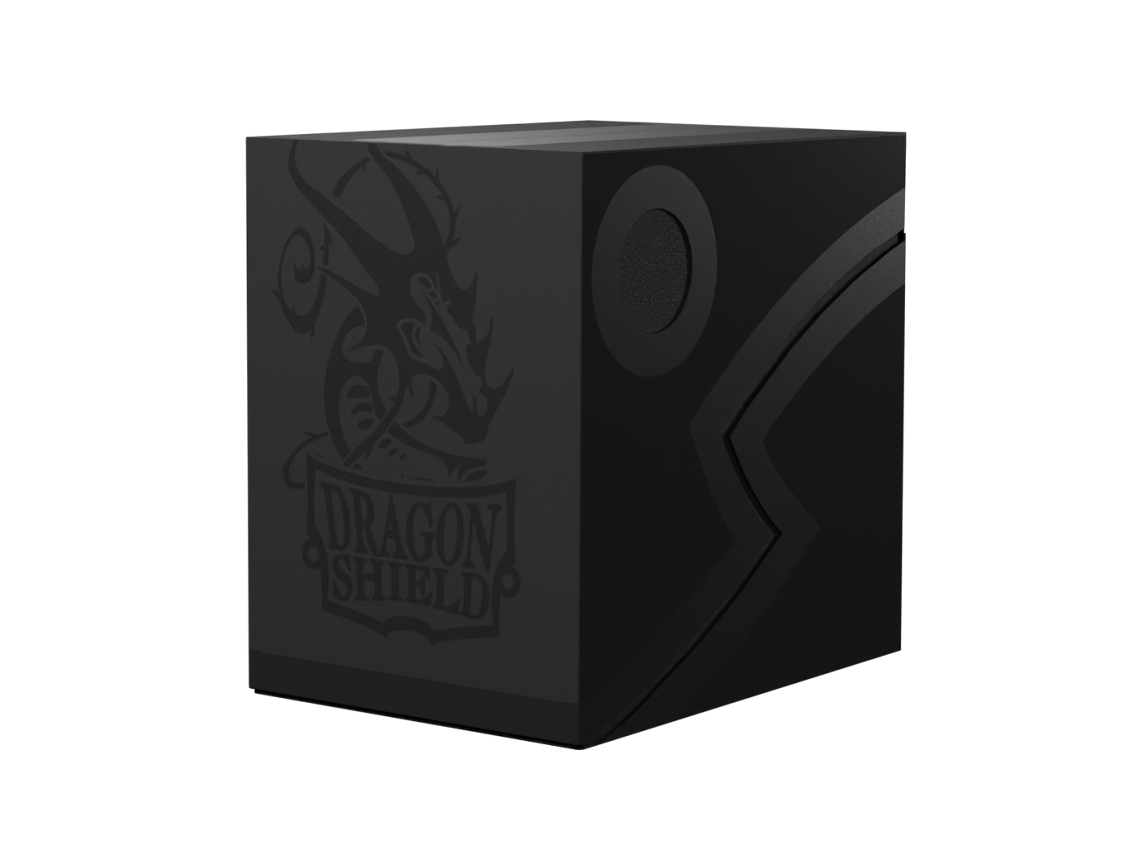 Sombra Dupla Shell Preta En DRAGON SHIELD