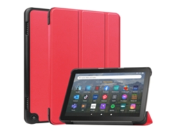Capa Para Amazon Fire Hd 8/fire Hd 8 Plus 2020 Vermelho