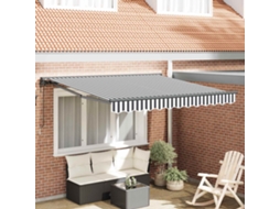 Vidaxl Estrutura De Toldo Antracite E Branco 300 X 250 Cm