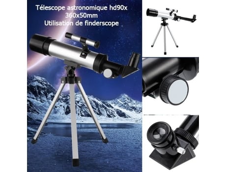 Telescópio Astronômico Merkmak-Portátil e Poderoso