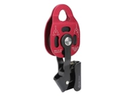 Rebe-polea Giratoria Sencilla Heavy Duty De Aluminio 4kn Para Corda 8-12mm Polea De Escalada