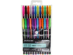 Caneta de Gel CHAOCHUANG Neon Multicor (24 Un - 1.0 mm)