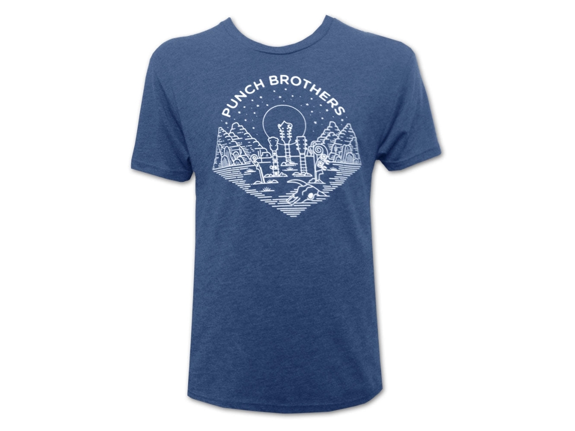 Punch Brothers Desert Blue T shirt ROCKINSTONE Unisex Adults Best Sellers Size:m