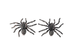 Peças De 9,5 Cm Grande Falso Realista Modelo De Aranha Brinquedo Engraçado Assustador Adereço De Halloween Ly Ebike