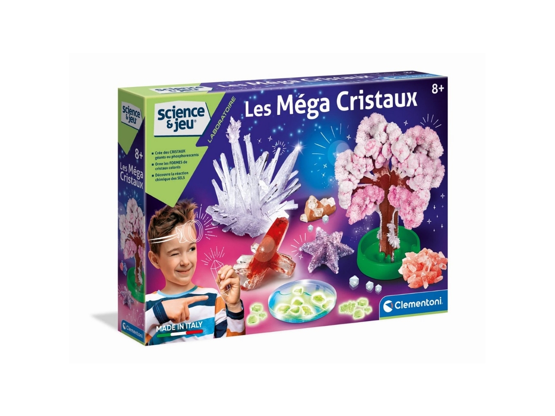 Jogo Educativo CLEMENTONI The Mega Crystals Idade Mínima Recomendada: 8 anos)