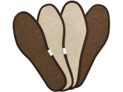 Palmilhas De Carvão Bambu Vaguelly, 2 Pares, Tamanho 42, Cor Café, Anti Odor, Respiráveis, Absorventes De Suor, Para Uso