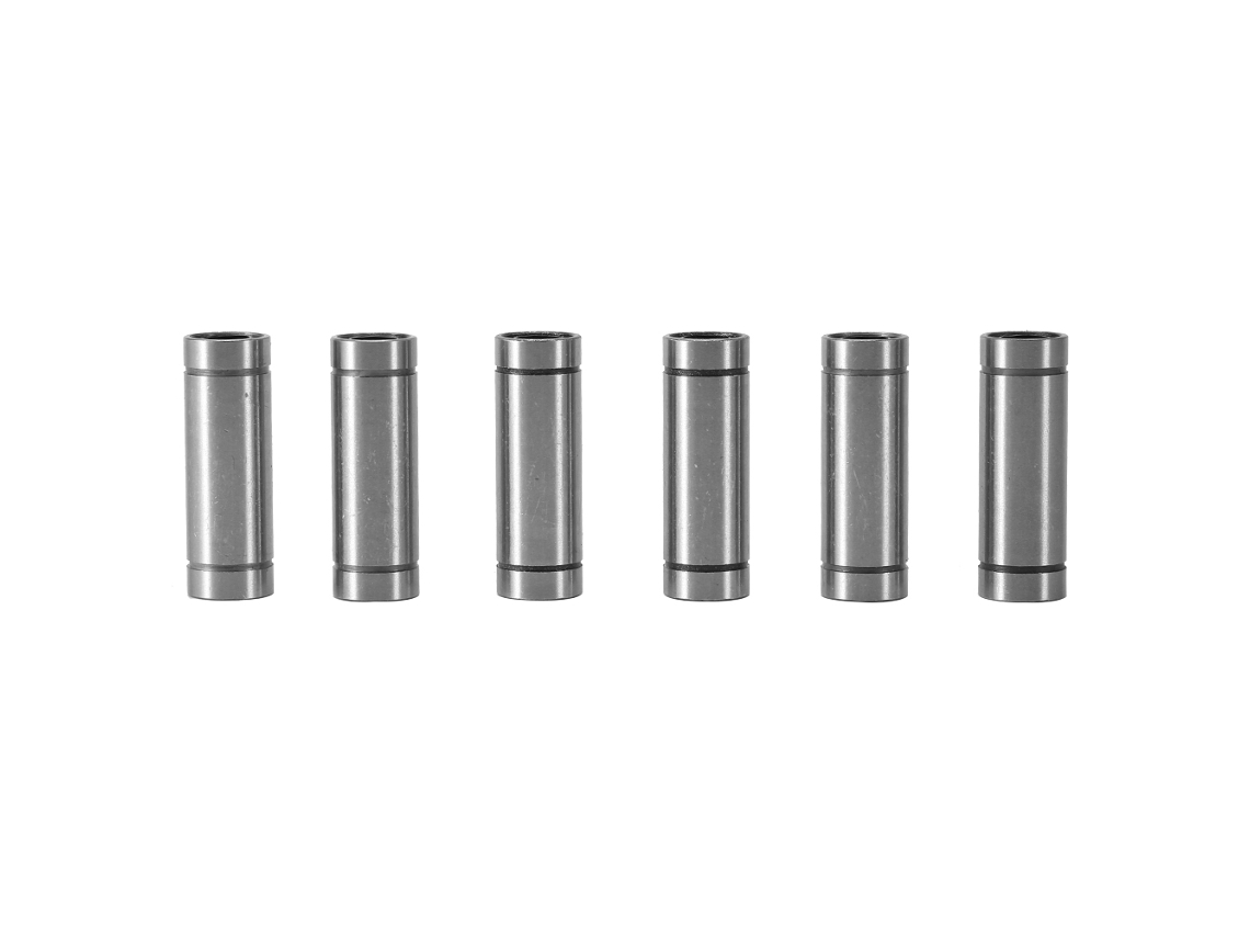 Manoplas Lm8luu Rolamento Linear Para 8mm 6pcs
