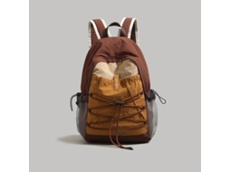 Mochila De Montanhismo, Grande Capacidade, Impermeável, Marrom, Adequada Para Atividades Ao Ar Livre Como Camping, Mochila Esportiva, Caminhadas