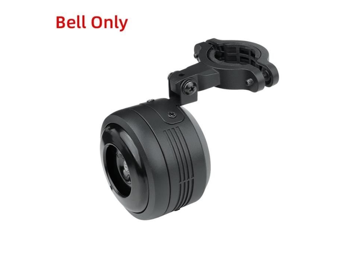 Fdg118Bkl Campainha de Bicicleta Elétrica Carregamento Usb 125Db Buzina de Trompete Anti Roubo Opcional Alarme e Controle Remoto