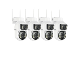 Câmera Ptz, Lente Dupla, Zoom Óptico De 12x, 4pcs