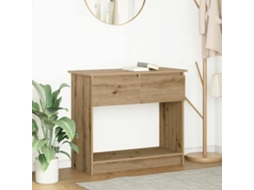 Mesa Consola Com Gavetas 85,5x38,5x74,5 Cm Carvalho Artisiano Lovely Home