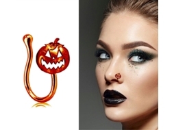 Piercing adulto de abóbora escura