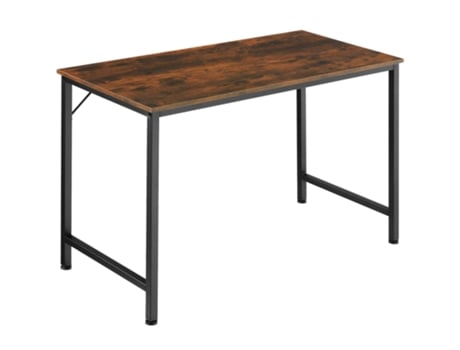 Secretária TECTAKE (Castanho - Conglomerado - 60 x 120 x 75.5 cm)