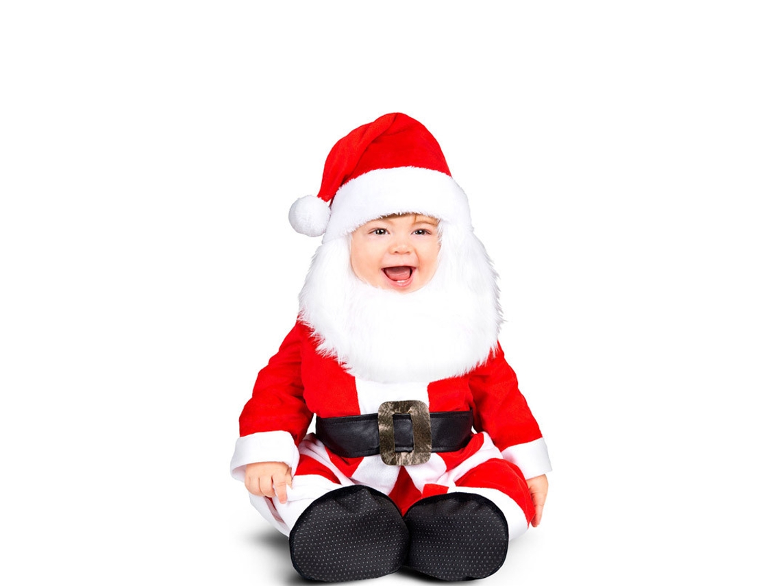 Fato de Bebé MOM Pai Natal Com Barba (6 - 12 meses)