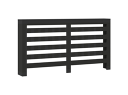 Radiator Cover, Radiator Covers Vidaxl Preto Madeira Processada (175 X 20 X 82 Cm)
