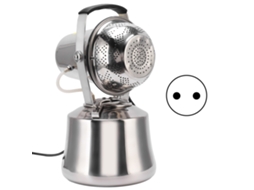 Máquina Neblina Portátil 5.5l 1200w Inox Bico 3 Buracos Ue 220v