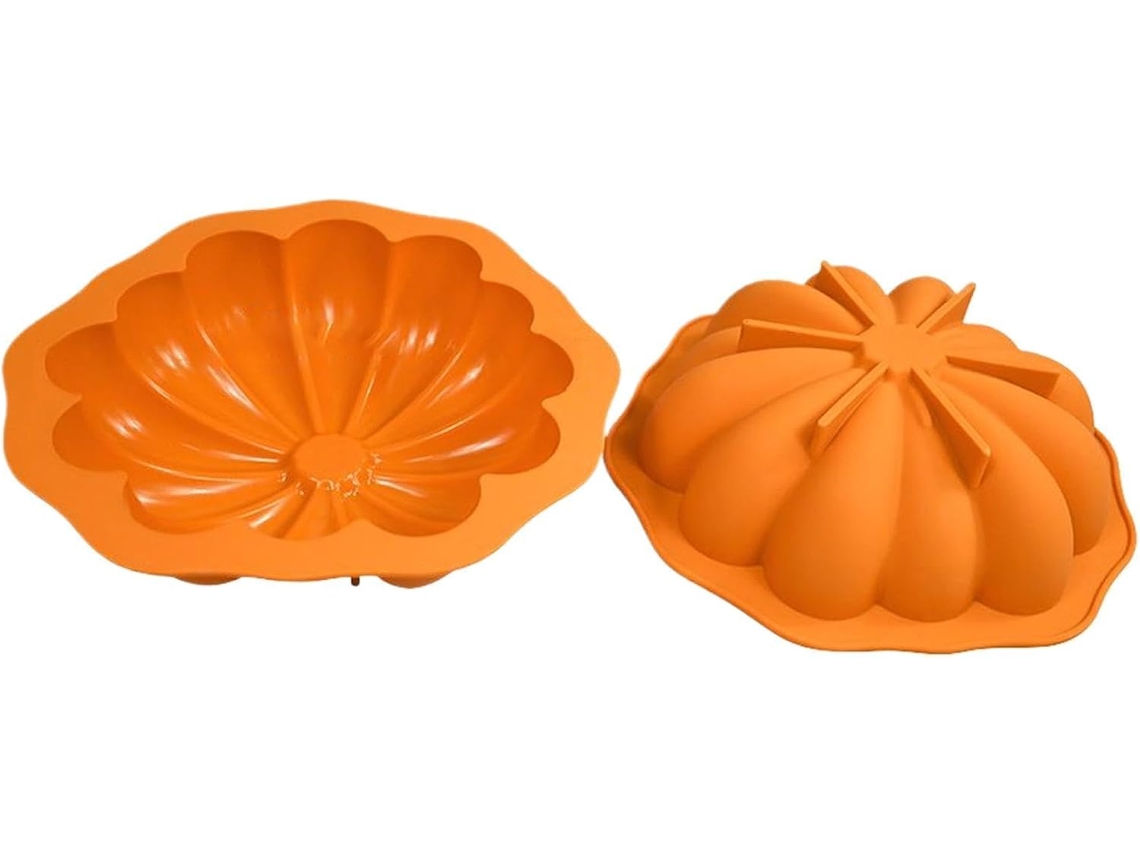 Forma De Silicone Para Abóbora. Fácil De Desenformar, Multifuncional E