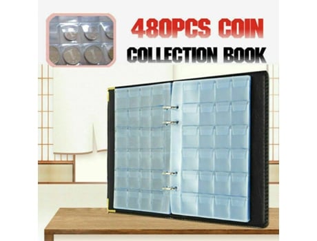 Álbum de Moedas MELARIO para 480 Moedas