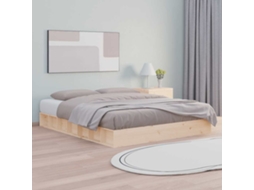 Vidaxl Estrutura De Cama 200x200 Cm Madeira Maciça