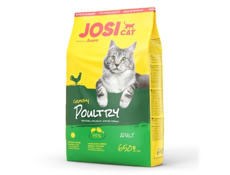 Alimento JOSICAT Crunchy Poultry Gato Adulto (Quantidade: 18 K g)