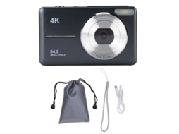 2026 cámara Digital 4k com Foco Automático e Zoom 18x, Ideal para Estudantes e Fotografia