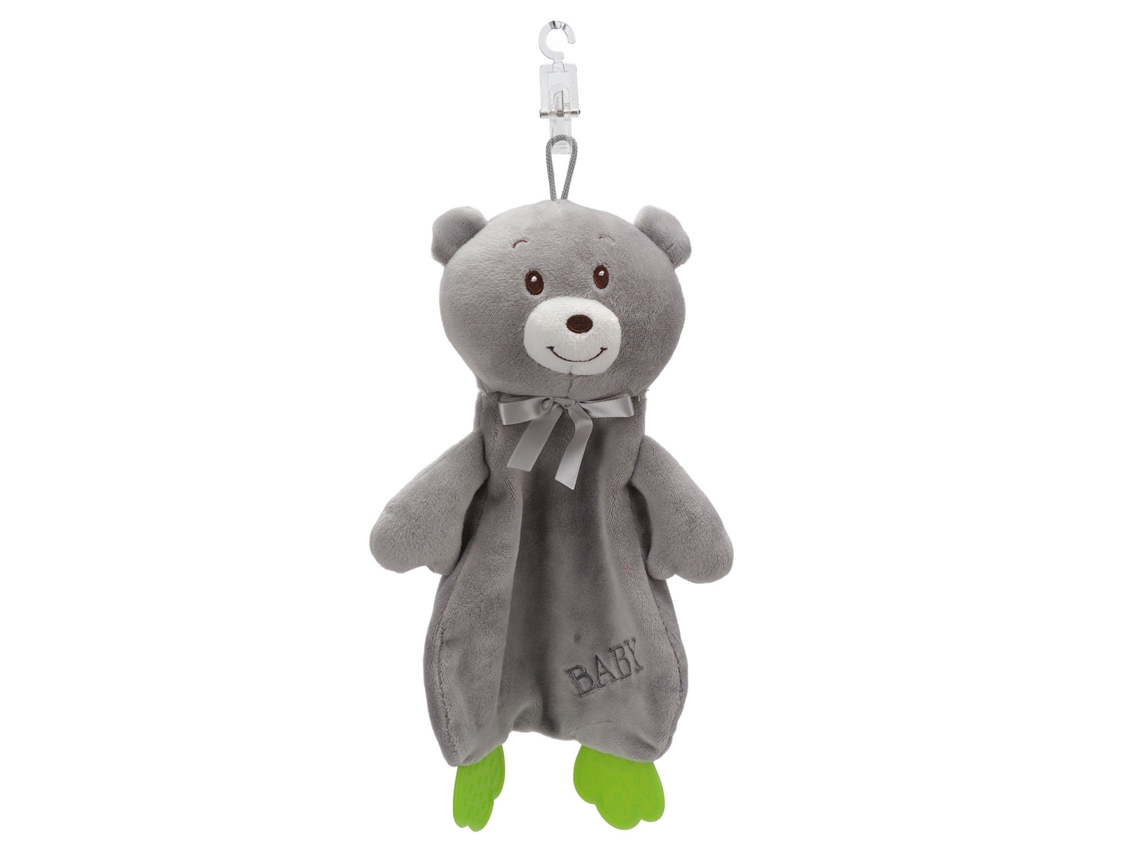 Mali toalha de Segurança para Bebê Macia Cute Urso Grizzly Multifuncional Acalmante para Bebês +3 Meses