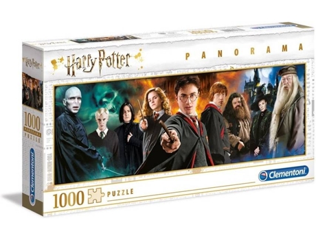 Puzzle CLEMENTONI Panorama Harry Potter (1000 Peças)