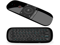 Controle remoto Air Mouse com teclado e IR para Android TV, Smart TV, PC e projetor ZYBLSSBB