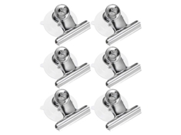 Conjunto de 6 Clipes de Ventosa para Pendurar Acessórios Domésticos CHARM