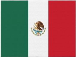 Manta de Flanela Ultramacia Phayah com Estampa da Bandeira Mexicana Ideal para Sofá Cama Sala Estar Escritório
