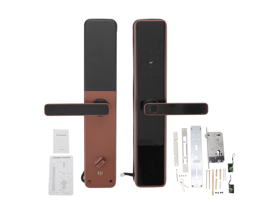 Fechadura Inteligente Laxiscreed Automáticam Porta Eletrônica Controlada Por App Graffiti
