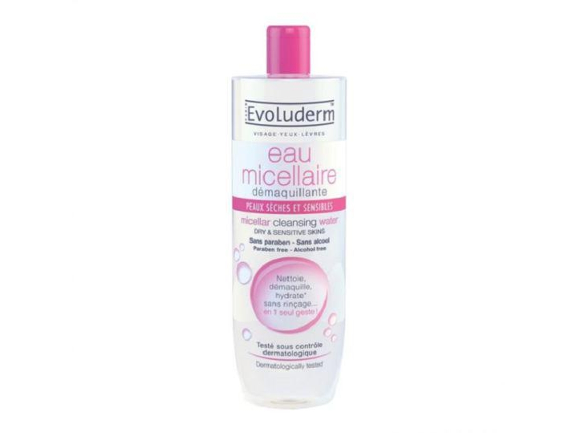 EVOLUDERM Micellar Water EVOLUDERM 500 P / Dry-Sens. 500 Ml