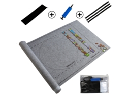 Rebe-tapete De Quebra-cabeça Portátil Roll Felt Para Até 1500 Peças Com Bolsa De Armazenamento De Viagem