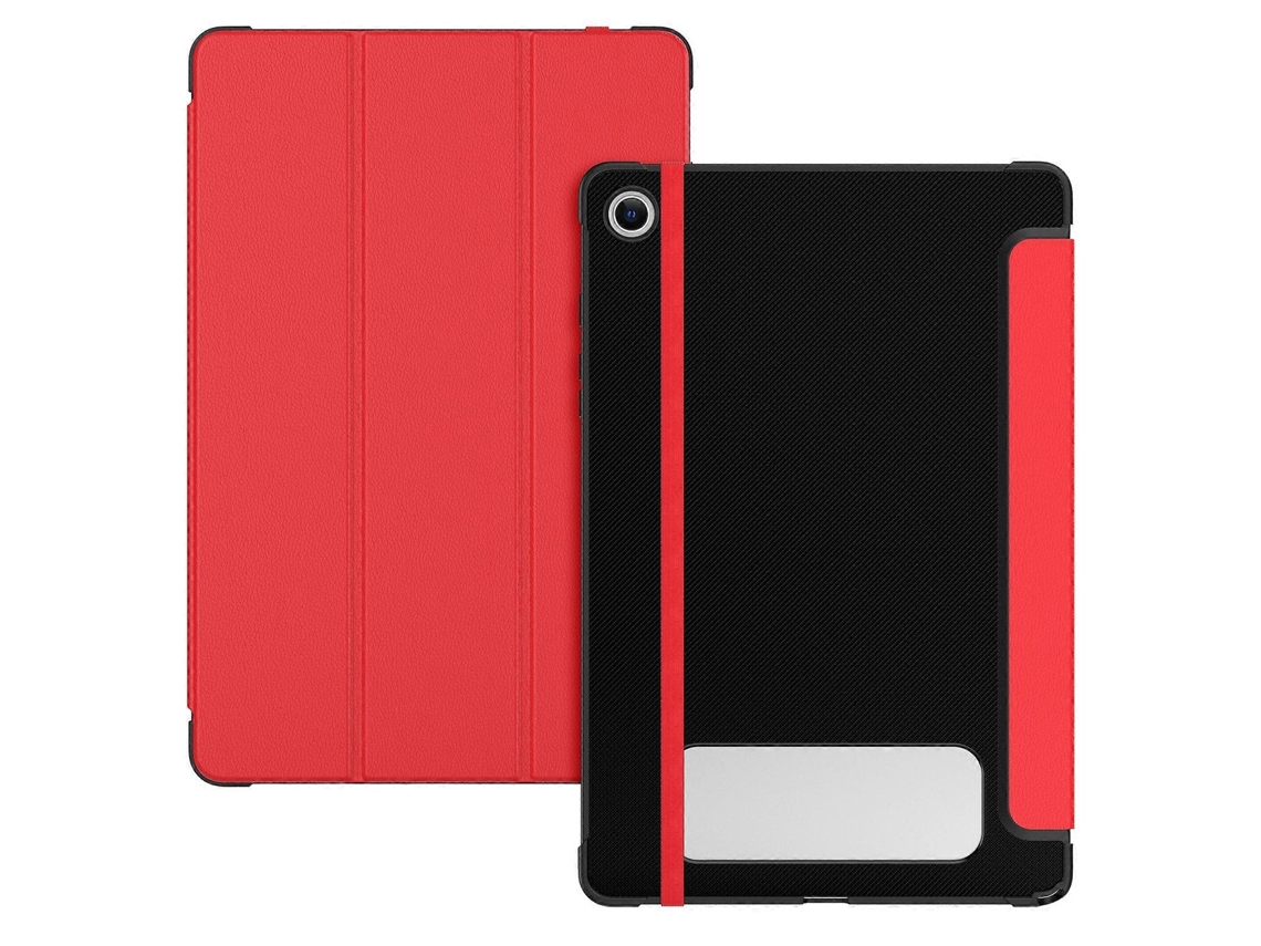 Capa de couro de fibra de carbono Webake para tablet inteligente