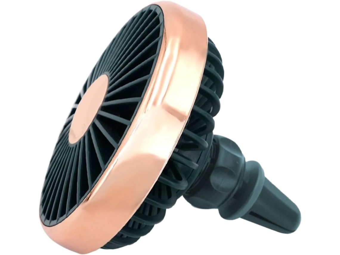 Ventilador Portátil Para Carro Com 3 Velocidades Ajustáveis, Potente E De Longa Duração