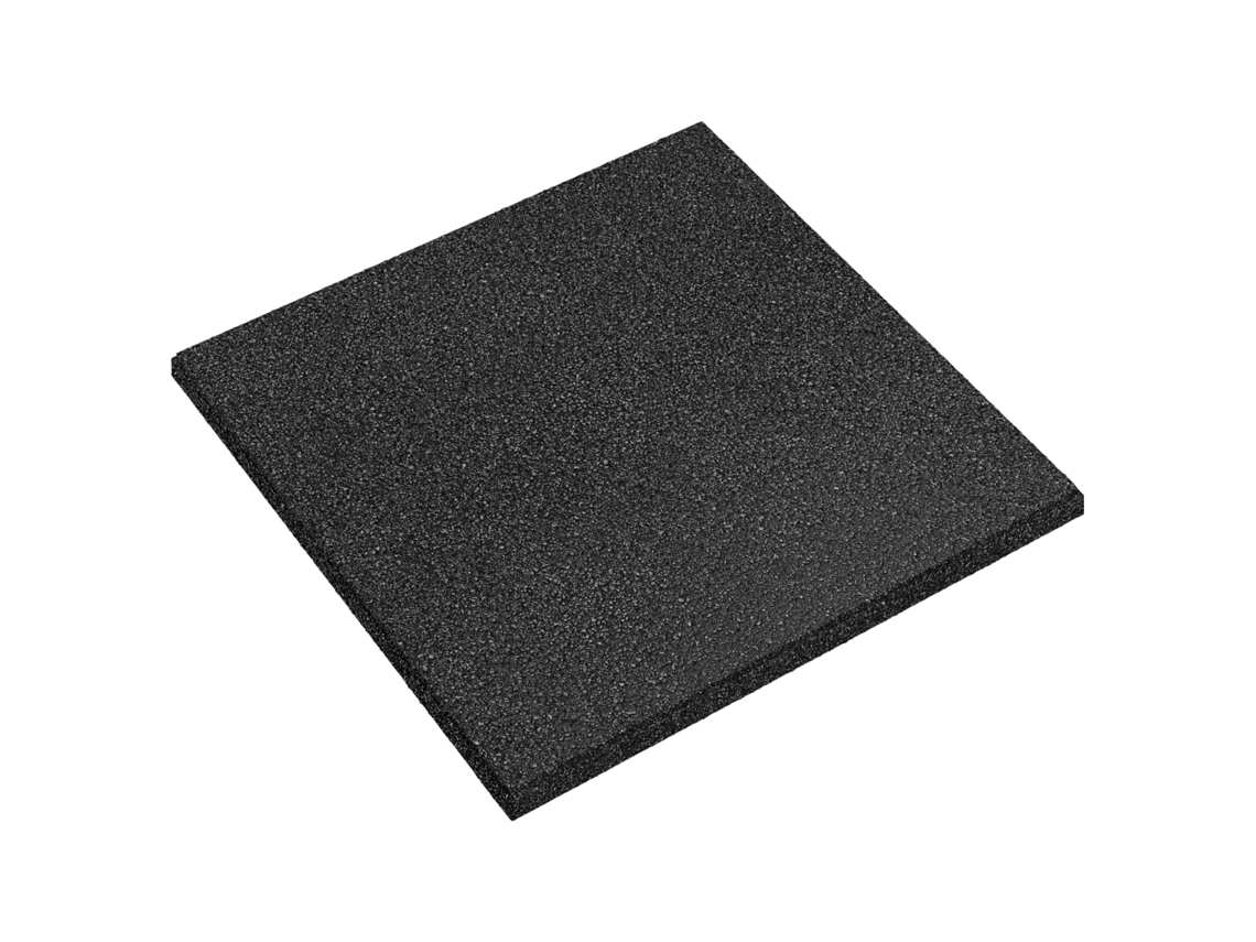 Vidaxl Azulejos De Proteção Contra Quedas 24 Unid. Preto 50 X 50 Cm