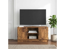 Vidaxl Gabinete Para Tv Madeira Antiga 102 X 34,5 X 47 Cm