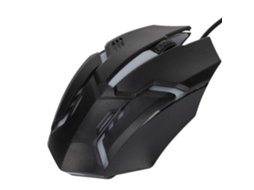 HURRISE Rgb Mouse Rgb Gaming Mouse Brilhante Luz Respiratória 1600 Dpi Roda de Rolagem 3D Teclado de Computador