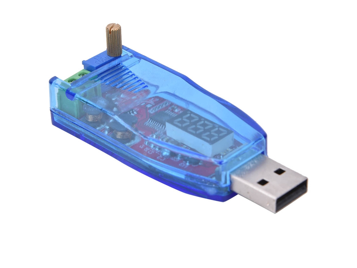 Módulo Conversor De Energia Usb Regulável Dc Dc