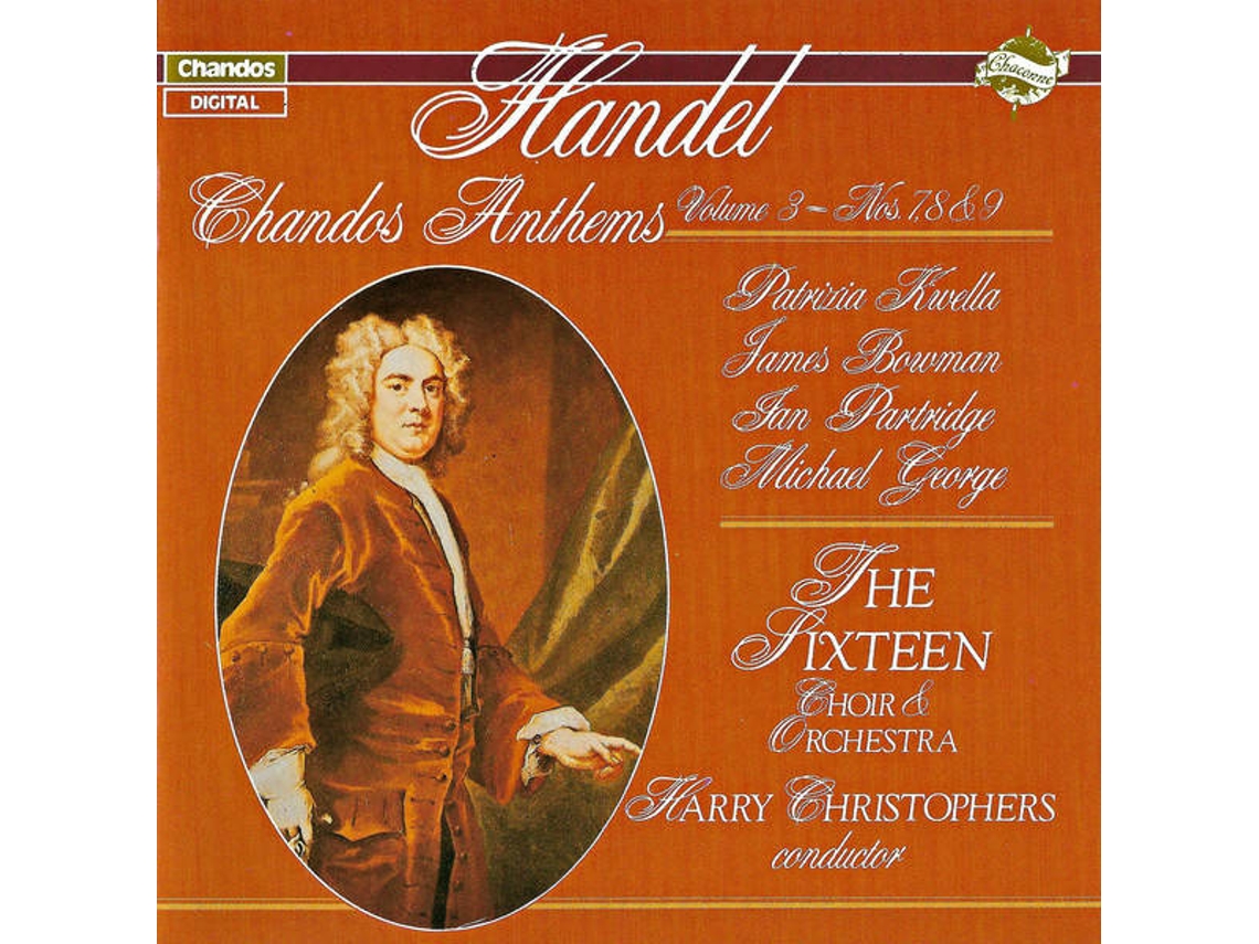 CD Handel;George Frider - V3 Chandos Anthems (Cd)(Obs
