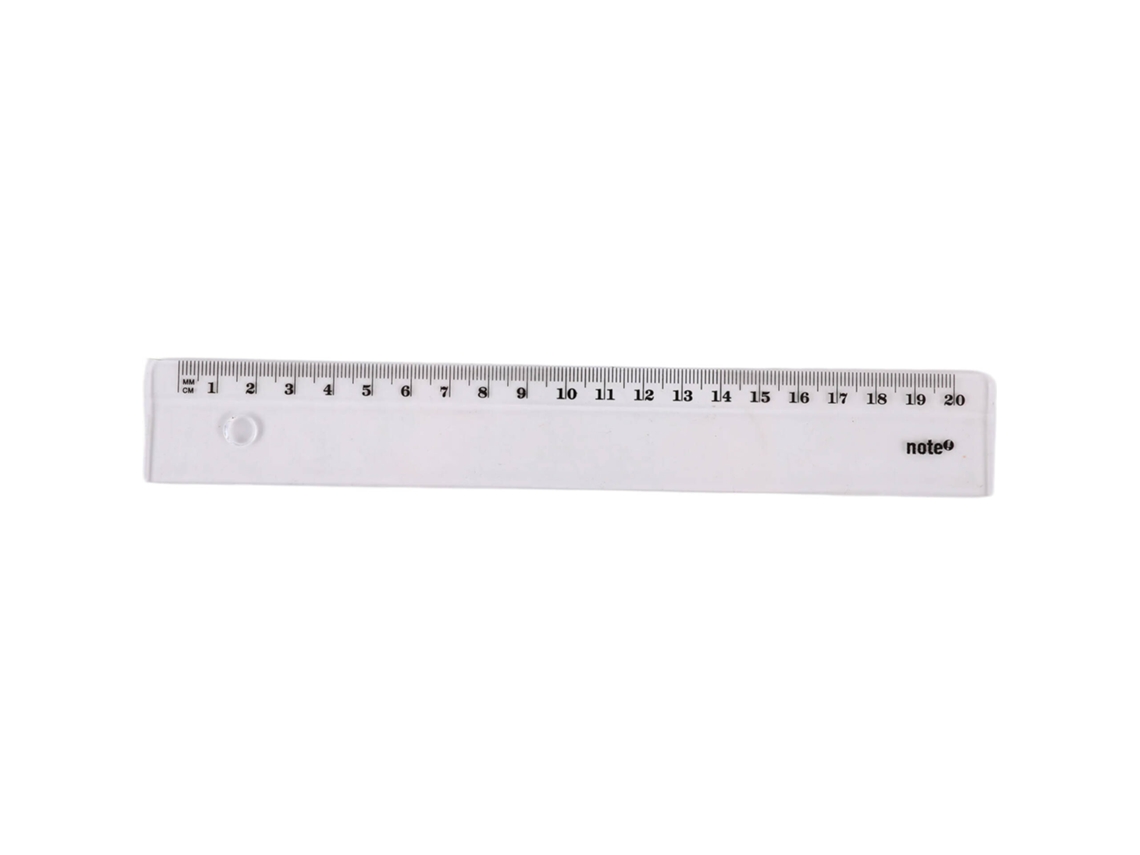Régua 20cm Cristal NOTE!