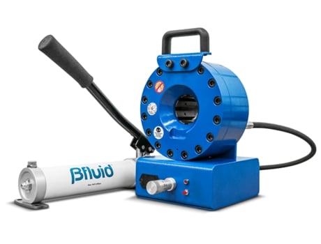 Máquina de Cravar BFLUID Crm20H com Bomba Hidráulica
