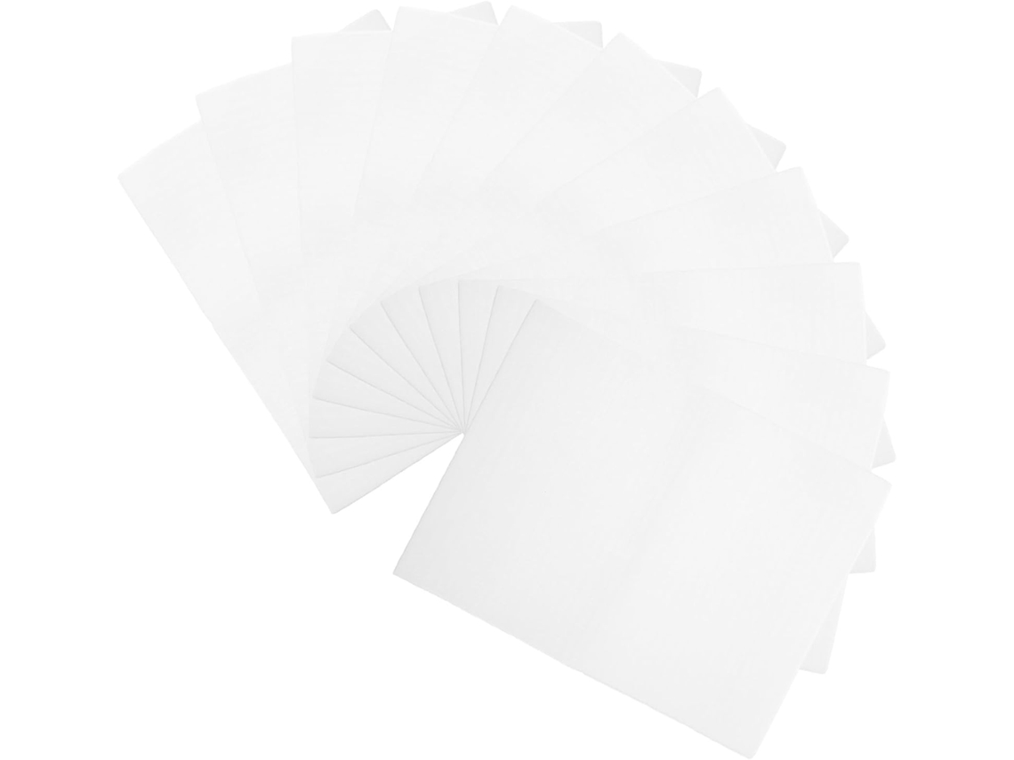 Sacos de espuma EPE, 100 unidades, para embalagem e envio.