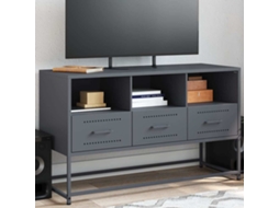 Vidaxl Móvel De Tv 100,5x39x60,5 Cm Aço Antracite