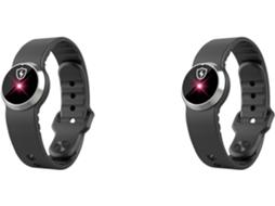 2-pulseiras De Silicone Antiestáticas Sem Fio Para Inverno, Alça Ajustável, Eliminador De Estática, Elimina A Estática